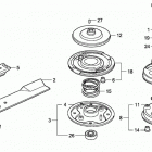 HRA216 SXA LAWN MOWER, JPN, VIN# MACR-3000001 Rotary Blade