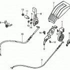 HRB217 TDA LAWN MOWER, USA, VIN# MAEA-1000001 Throttle Lever (tda)