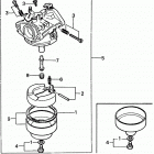 HR21 PDA LAWN MOWER, JPN, VIN# HR21-1000001 TO HR21-1051093 Карбюратор