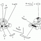 HRS216 PDA LAWN MOWER, USA, VIN# MZBZ-6000001 TO MZBZ-6067704 Labels (2)