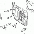 HR21 PDA LAWN MOWER, JPN, VIN# HR21-1000001 TO HR21-1051093 Головка цилиндра