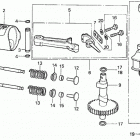 HR17 PDA LAWN MOWER, JPN, VIN# HR17-1000006 Hr17 Piston
