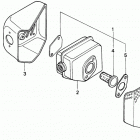 HR215 HMA LAWN MOWER, USA, VIN# MZAM-6000001 Muffler (1)