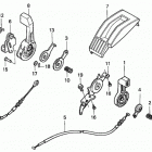 HRB215K4 HXA-A LAWN MOWER, USA, VIN# MZBA-6427367 Throttle Lever (hxa)