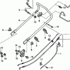 HRS216 PDA LAWN MOWER, USA, VIN# MZBZ-6000001 TO MZBZ-6067704 Руль
