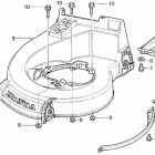 HR17 PDA LAWN MOWER, JPN, VIN# HR17-1000006 Hr17 Cutter Housing