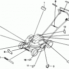 HRS21 SVA LAWN MOWER, JPN, VIN# VA2-1000001 Наклейки предупреждения