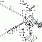 HRS21 SVA LAWN MOWER, JPN, VIN# VA2-1000001 Трансмиссия