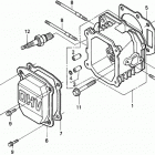 HRB215K3 HXA-A LAWN MOWER, USA, VIN# MZBA-6373580 Головка цилиндра