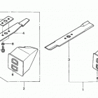 HRC216K1 HXA-A LAWN MOWER, USA, VIN# MZAN-6176481 Mulching Kit