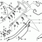 HRR216K2 TKAA LAWN MOWER, USA, VIN# MZCG-6700001 TO MZCG-6799999 Handlebar (1)