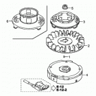 HRC216K2 HXA LAWN MOWER, USA, VIN# MAKA-1000001 Flywheel (hxa, Hxc)