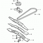HRB216 TDA LAWN MOWER, USA, VIN# MAAA-1000001 Rotary Blade (tda, Tdaa)