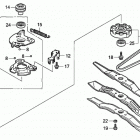 HRB216 HXA LAWN MOWER, USA, VIN# MAAA-1000001 Rotary Blade (hxa, Hxaa, Txa, Txaa)