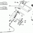 HR214 SMA LAWN MOWER, JPN, VIN# HR214-1000001 Панель приборов