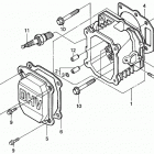 HRB215K4 HXA-A LAWN MOWER, USA, VIN# MZBA-6427367 Головка цилиндра