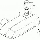 HRS21 SVA LAWN MOWER, JPN, VIN# VA2-1000001 Топливный бак