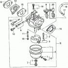 HRB215K3 HXA-A LAWN MOWER, USA, VIN# MZBA-6373580 Карбюратор