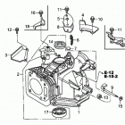 HRC216K2 HXA LAWN MOWER, USA, VIN# MAKA-1000001 Cylinder (hxa, Hxc)