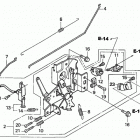 HRB215K4 HXA-A LAWN MOWER, USA, VIN# MZBA-6427367 Управление
