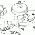 HR21 PDA LAWN MOWER, JPN, VIN# HR21-1000001 TO HR21-1051093 Flywheel + Points