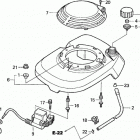 HRB215K3 HXA-A LAWN MOWER, USA, VIN# MZBA-6373580 Fan Cover