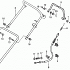 HRM215K4 PDA LAWN MOWER, USA, VIN# MZBB-6500001 Handlebar (pda)
