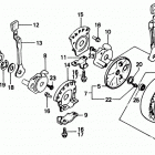 HR21-5 SDA LAWN MOWER, JPN, VIN# HR21-5-1019070 K2s, 5s Rear Wheel + Rear Adjusting Panel