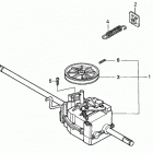 HRB217 TDA LAWN MOWER, USA, VIN# MAEA-1000001 Transmission (tda)