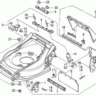 HR173 PDA LAWN MOWER, JPN, VIN# MA2R-1000001 Hr173 Cutter Housing