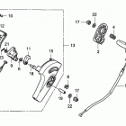 HRR216K5 VXAA LAWN MOWER, USA, VIN# MZCG-7800001 Throttle Lever