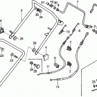 HRB215K3 HXA-A LAWN MOWER, USA, VIN# MZBA-6373580 Handlebar (hxa, Pda, Sda, Sxa)