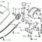 HR21K2 SXA LAWN MOWER, JPN, VIN# HR21K2-1200141 21k2s Throttle Lever