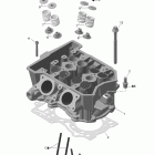 Tundra LT 600ACE Головка цилиндров