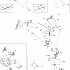 Expedition SE 1200 XU Передняя подвеска и лыжи