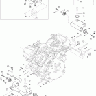 Skandic SWT V800 YetiII Двигатель и крепление