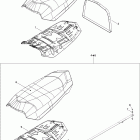 Tundra LT 600ACE Сиденье