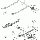MX Z X 800R ETEC Задняя подвеска