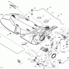 Summit X 600HO E-TEC Топливная система