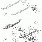 MX Z TNT 600ACE LFF Задняя подвеска