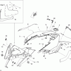 MX Z X 600RS Стекло ветровое и консоль