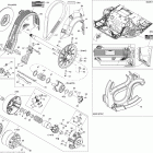Summit X 600HO E-TEC Вариатор
