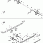 Summit X 600HO E-TEC Задняя подвеска