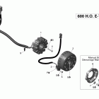 Skandic WT 600HO E-TEC Магнето