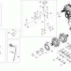 Skandic WT 600HO E-TEC Приводная система