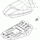 MX Z X 800R ETEC Сиденье