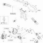 Skandic WT 600 ACE XU Жгут проводов - рулевая