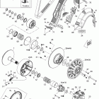 Tundra STD & Sport & LT 550F XP-LTS Вариатор