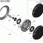 Skandic WT 600HO E-TEC Ручной стартер