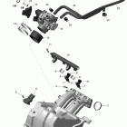 Tundra LT 600ACE Коллектор воздухозаборника и корпус дросселя